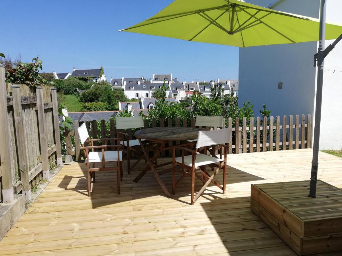 Maison Cosy Avec Jardin, Centre De Sauzon, 200M Du Port, 3 Chambres, Wifi, Terrasse Et Barbecue - Fr-1-418-211 Esterno foto